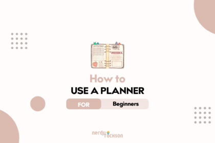 How to Use a Planner for Beginners